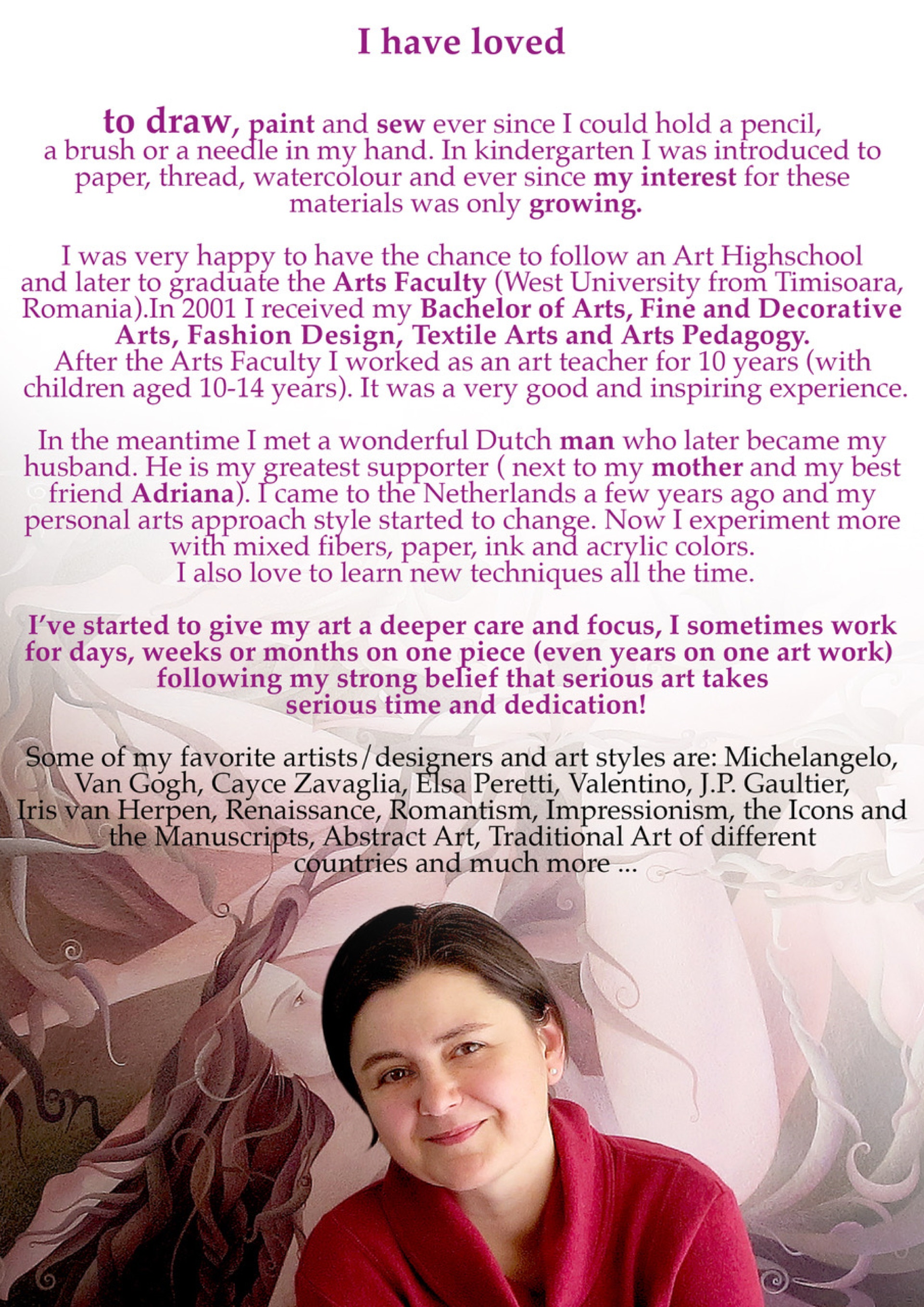 Alina Allen CV